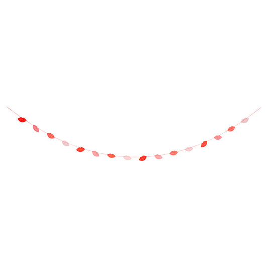 Mini Guirnalda de Labios