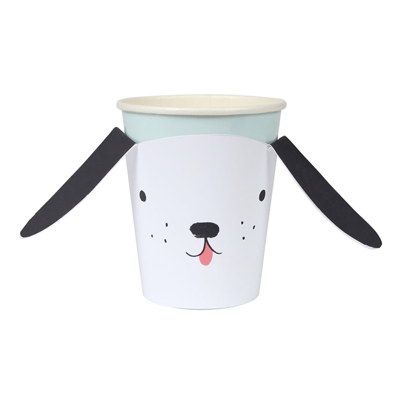 Vasos con Mangas en Forma de Perro (8 Piezas)