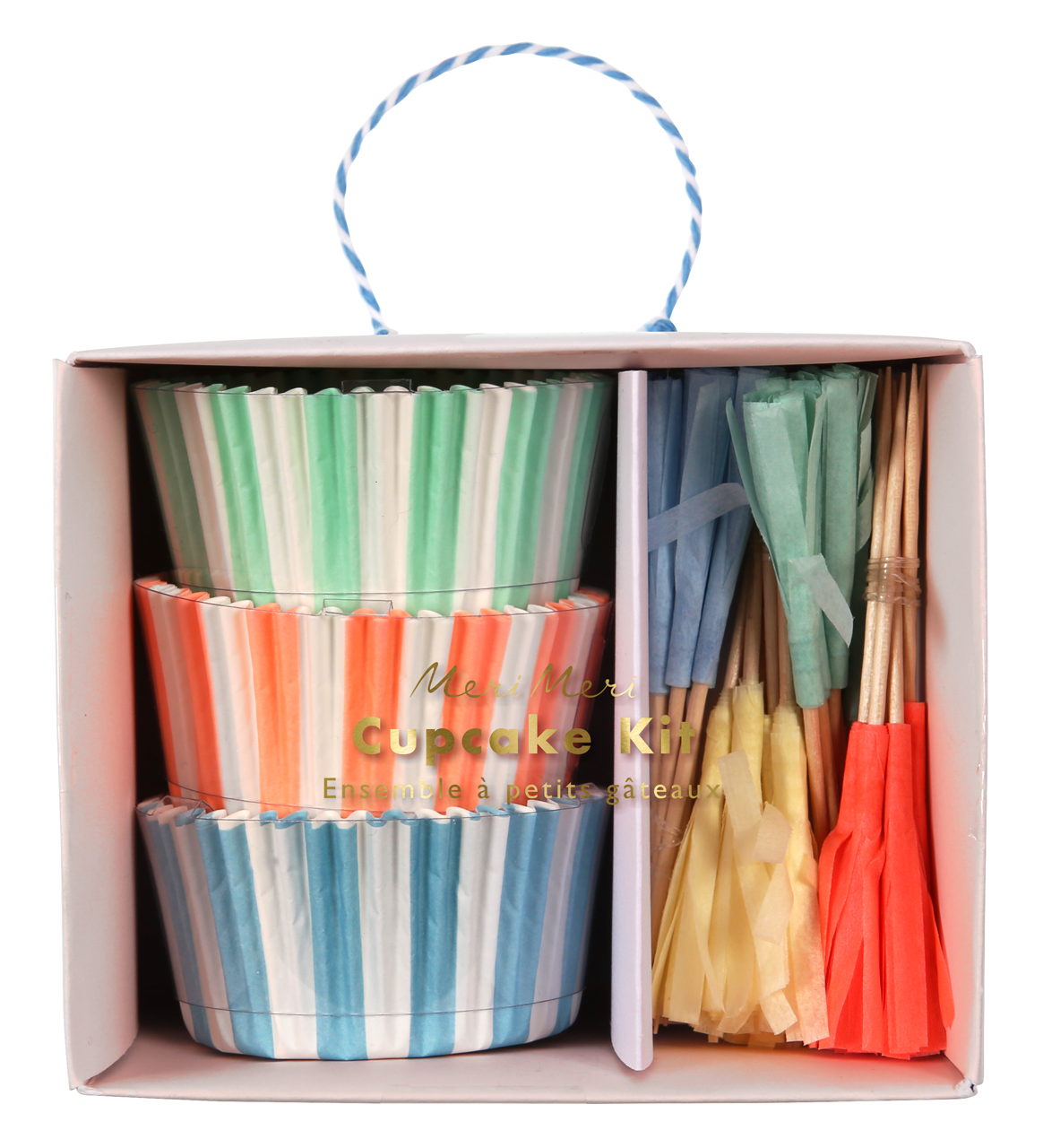 Cupcake Kit Color Pastel (72 piezas)