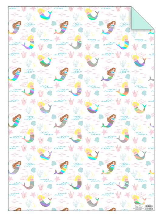 Papel para Envolver de Sirenas