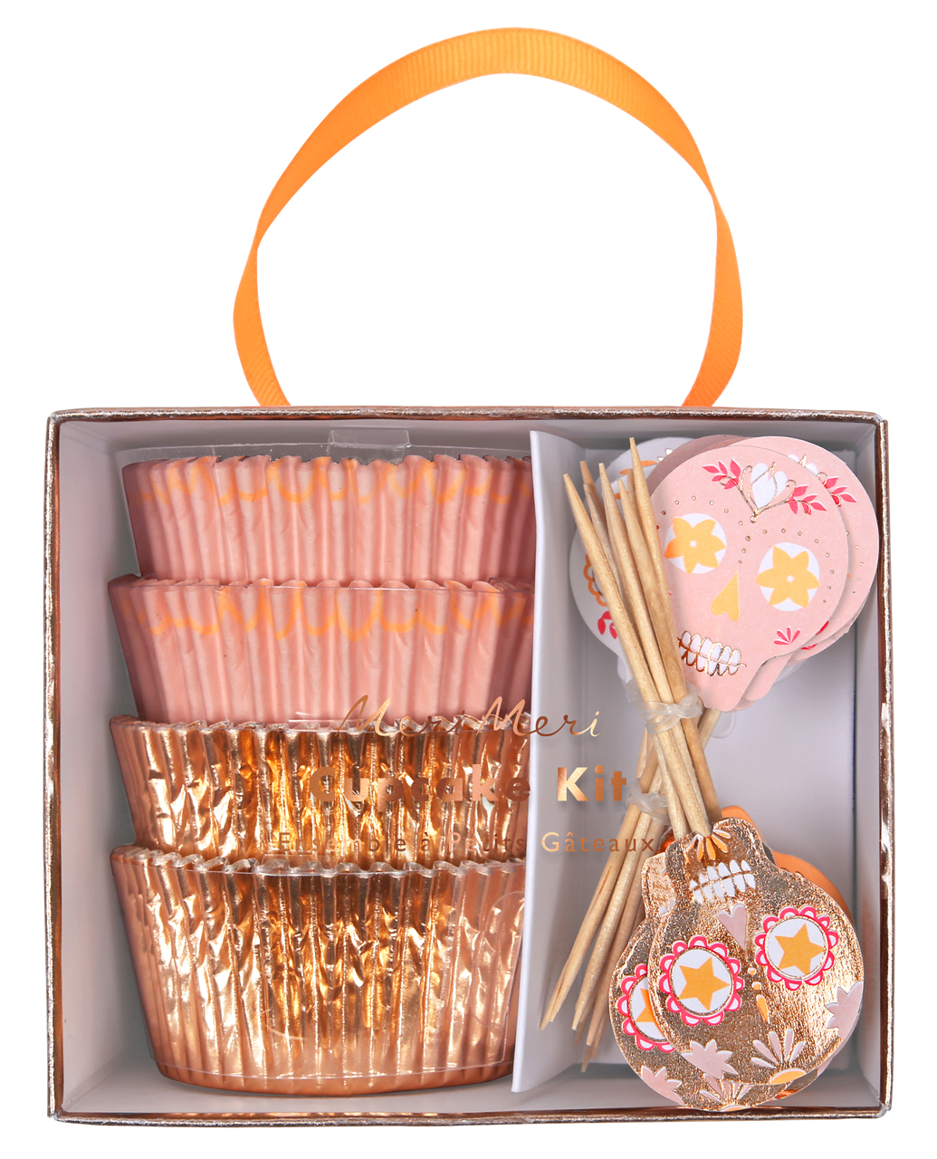 Cupcake Kit Día de Muertos (72 Piezas)