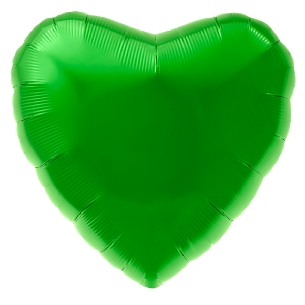 Globo Metálico en Forma de Corazón (Colores Varios)