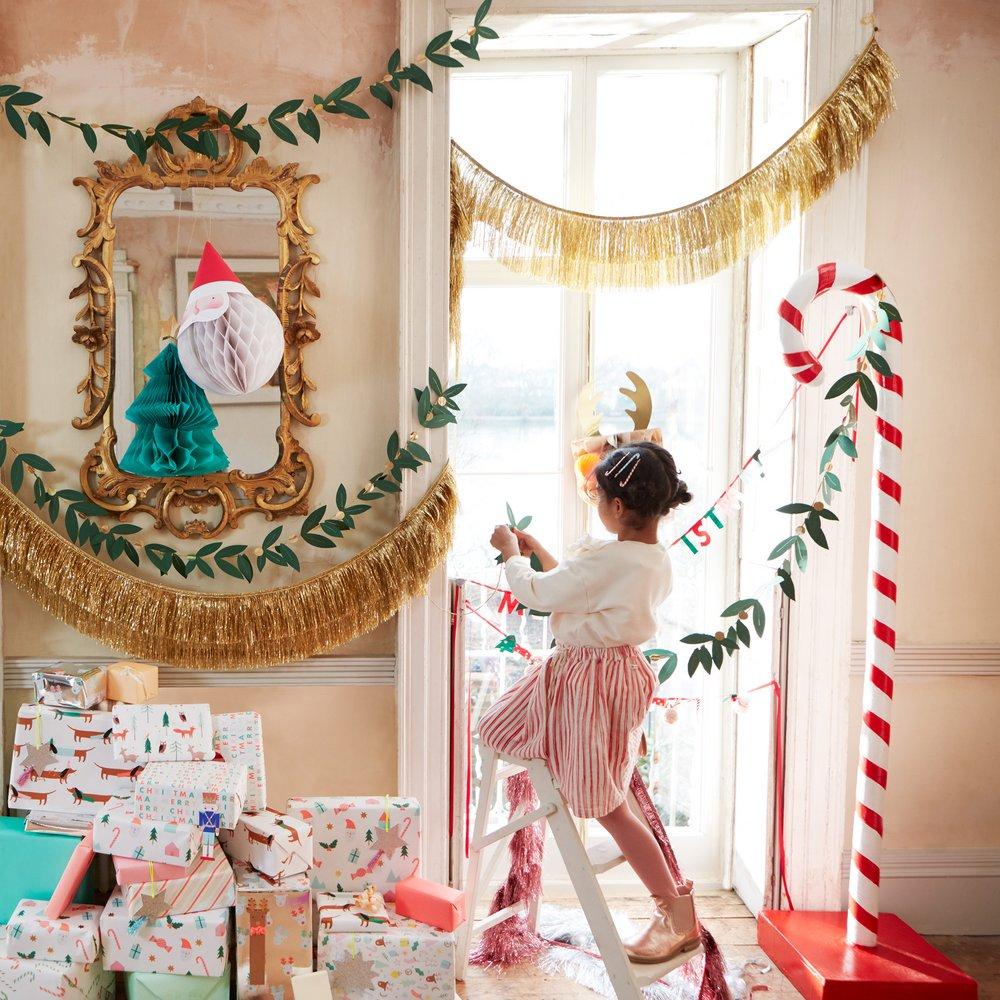 Guirnalda Navideña de Acebo