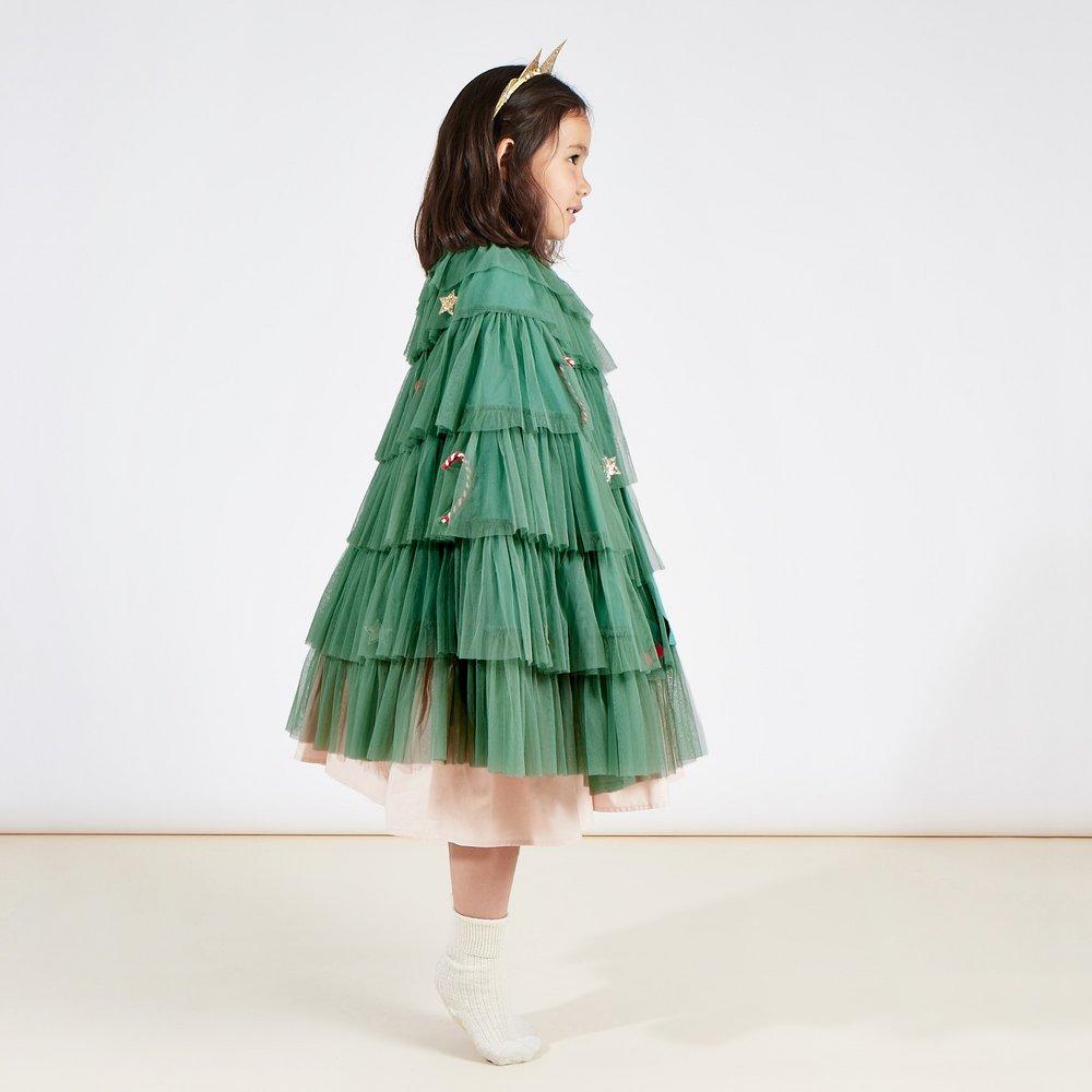Disfraz Navideño de Árbol de Navidad (talla 3-6 años)
