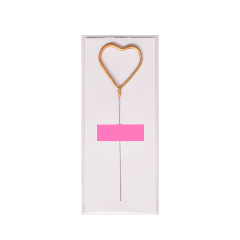 Vela de Bengala en forma de Corazón
