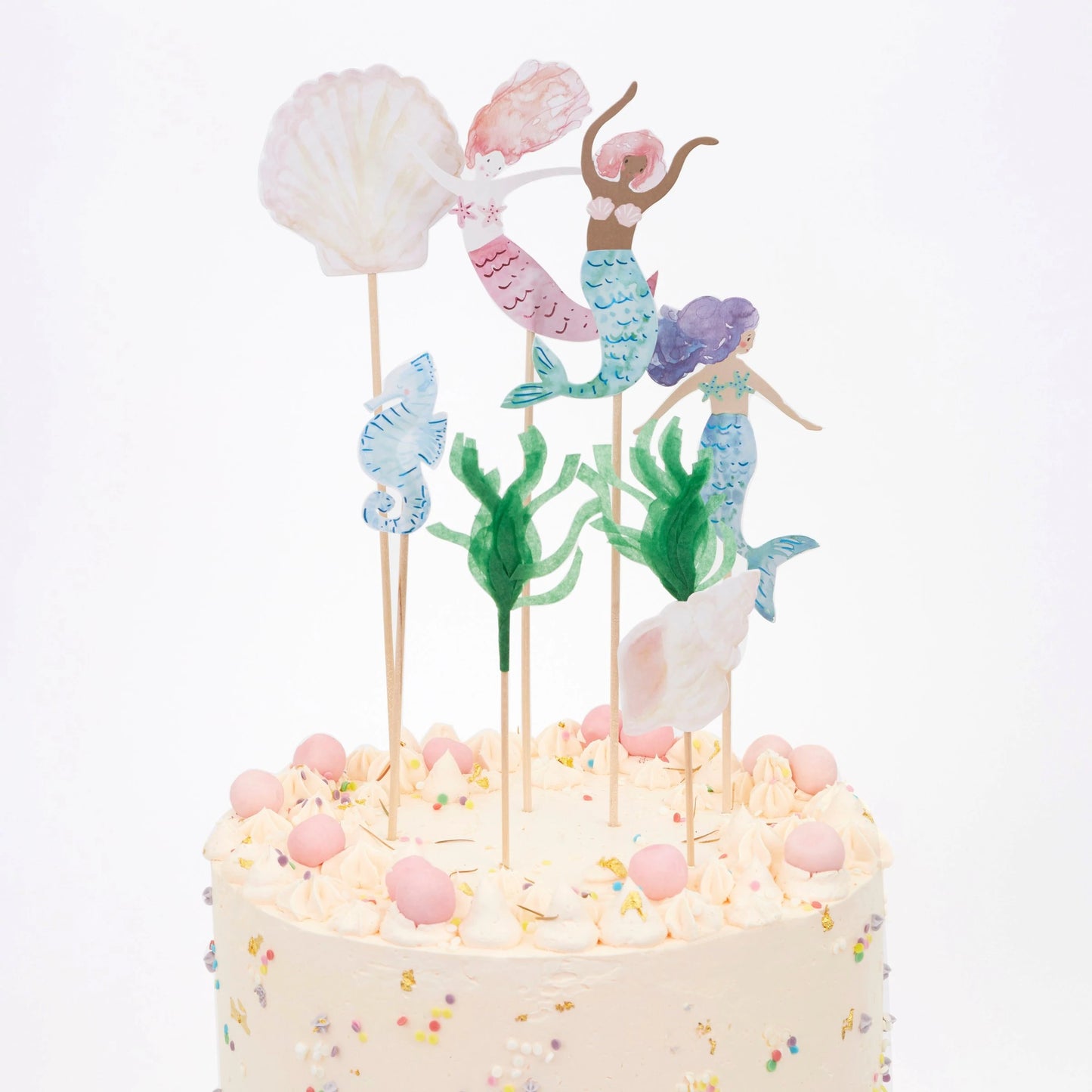 Cake Toppers de Sirenas (Modelos Varios)