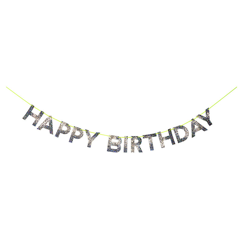 Guirnalda de Cumpleaños "Happy Birthday" (Colores Varios)