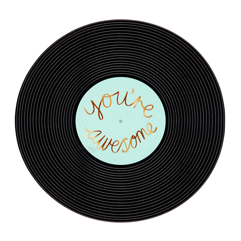 Tarjeta de Regalo en forma de Vinil