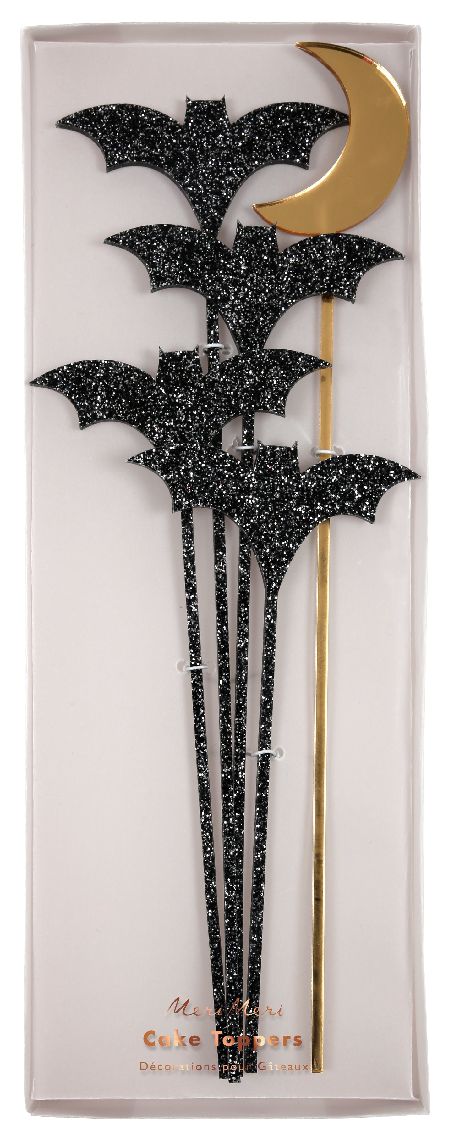 Cake Toppers de Acrílico Halloween (5 Piezas)