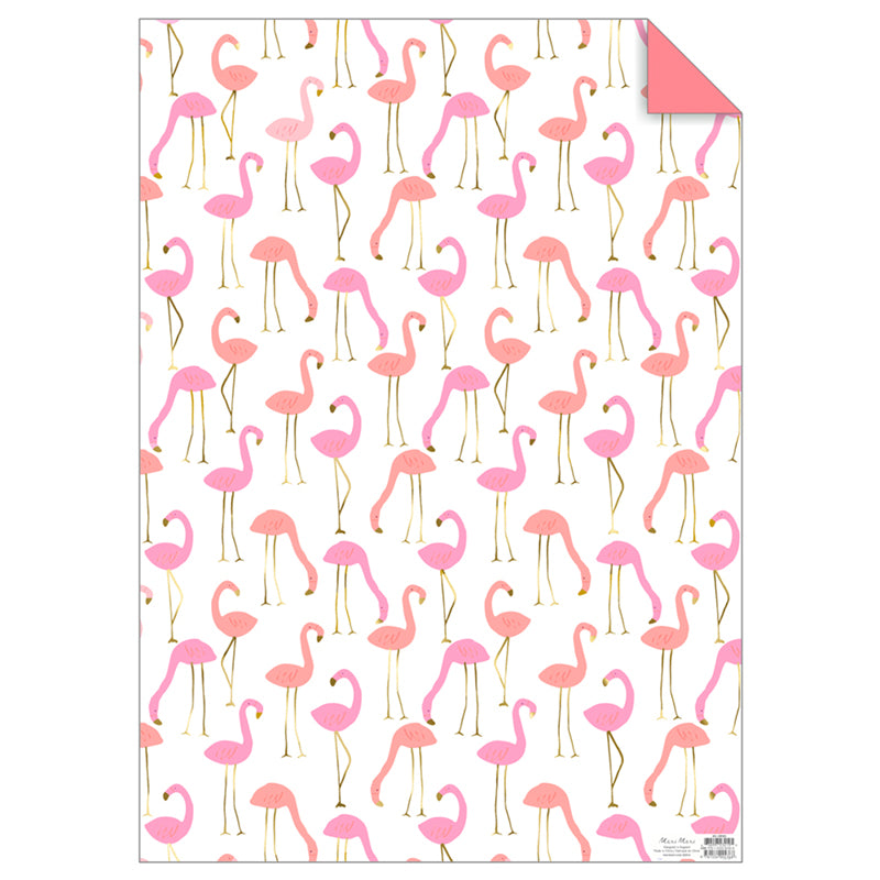 Papel para Envolver de Flamingos