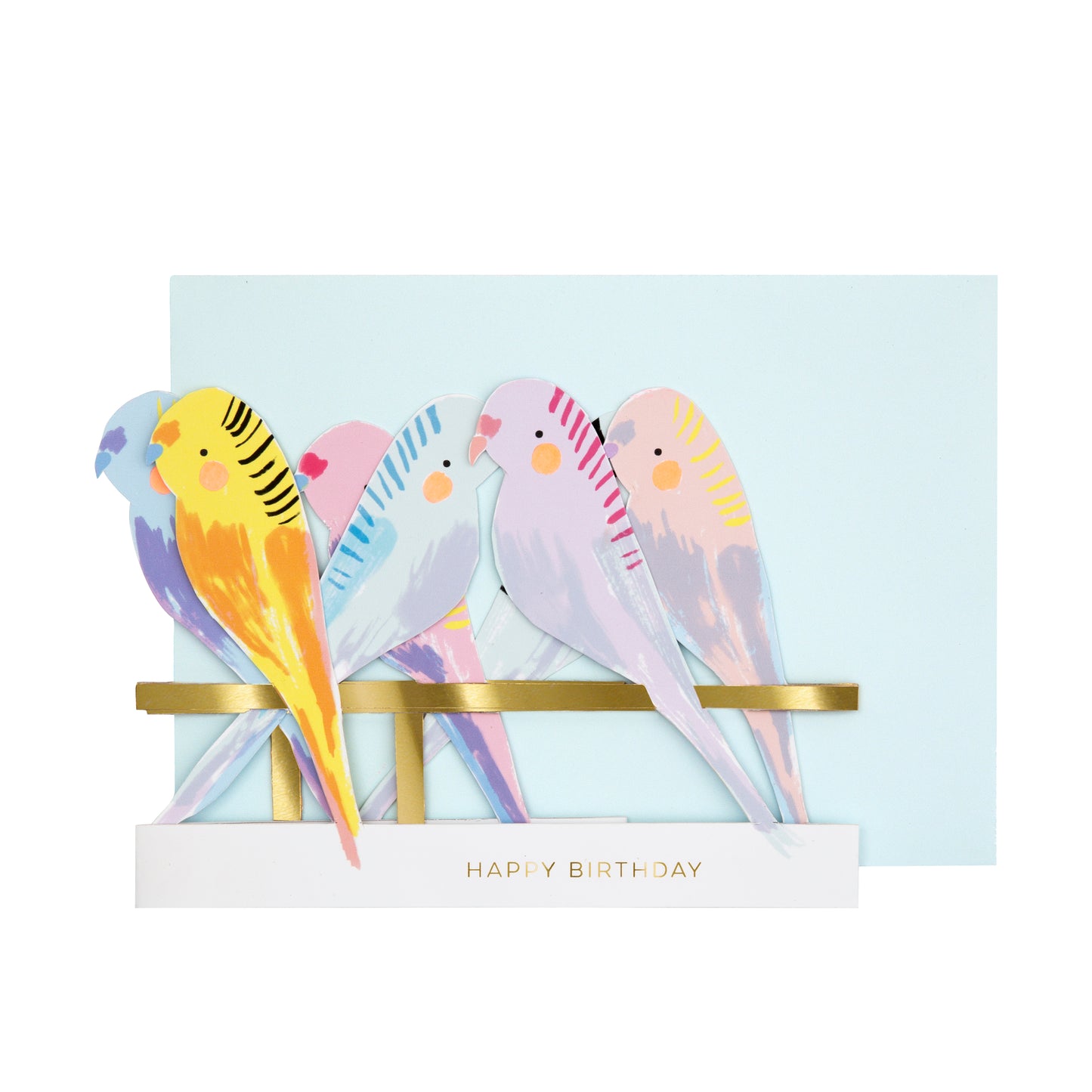 Tarjeta de Cumpleaños de Pájaros