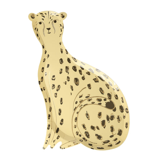Platos en Forma de Cheetah (8 Piezas)