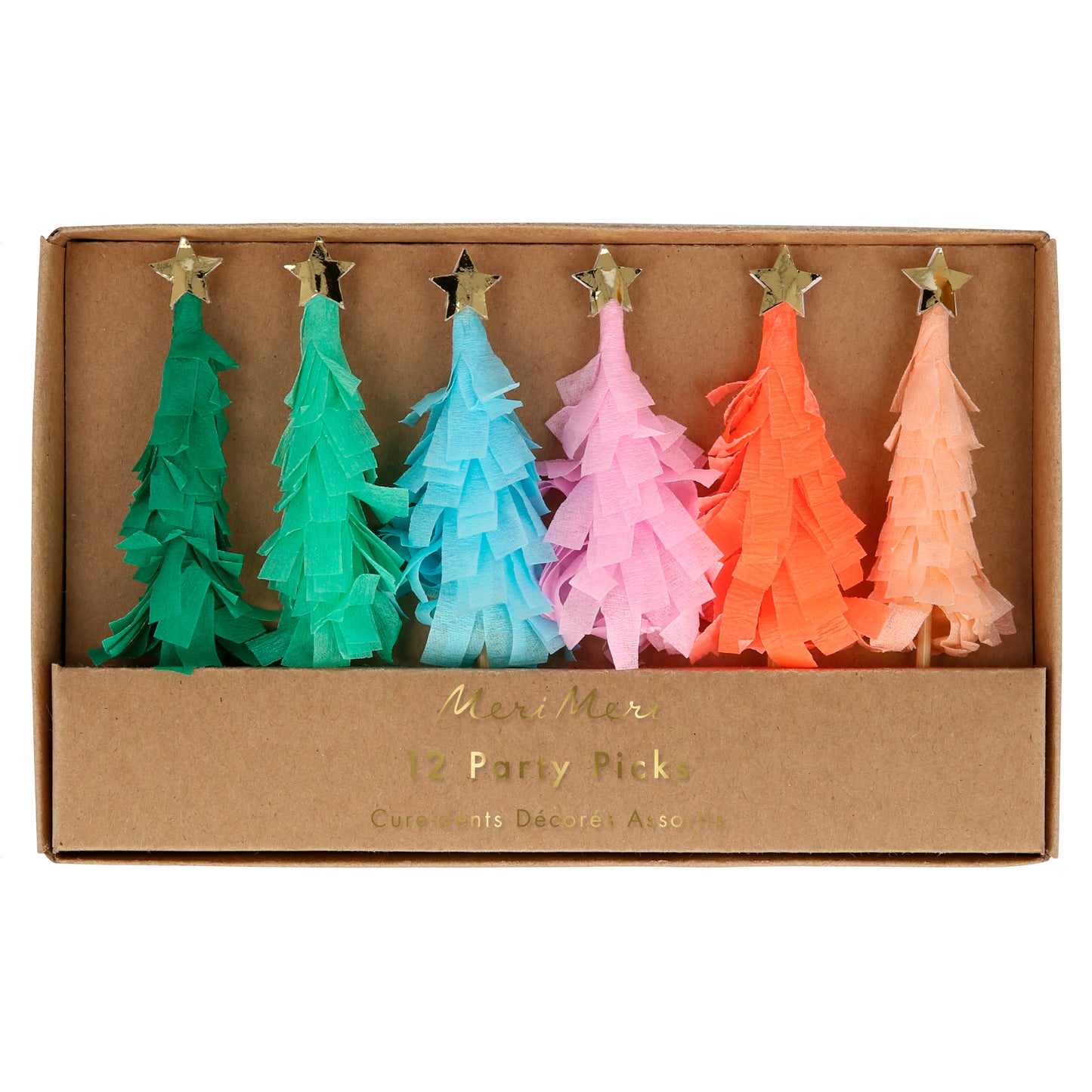 Toppers Pinos de Navidad (12 Piezas)