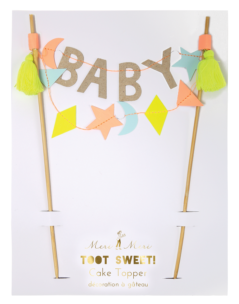 Cake Topper "Baby" (1 Pieza)