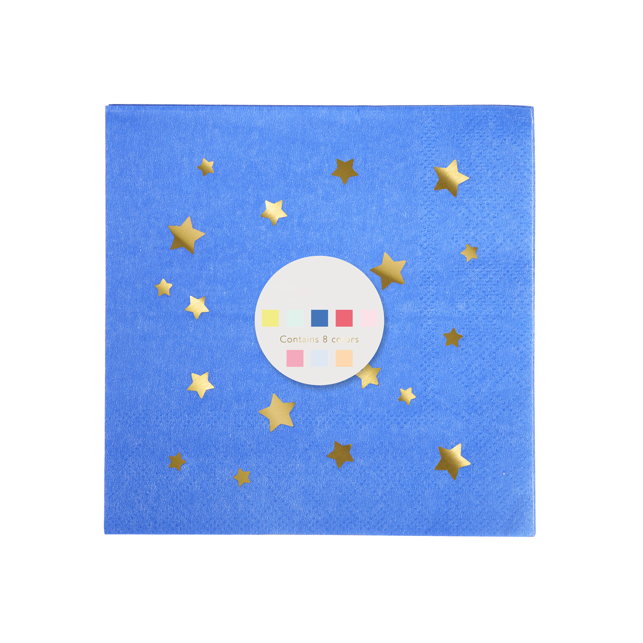 Servilletas Pequeñas Multicolor con Estrellas (16 Piezas)