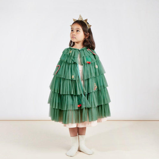 Disfraz Navideño de Árbol de Navidad (talla 3-6 años)