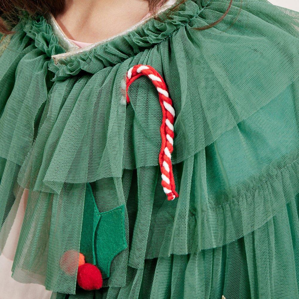 Disfraz Navideño de Árbol de Navidad (talla 3-6 años)
