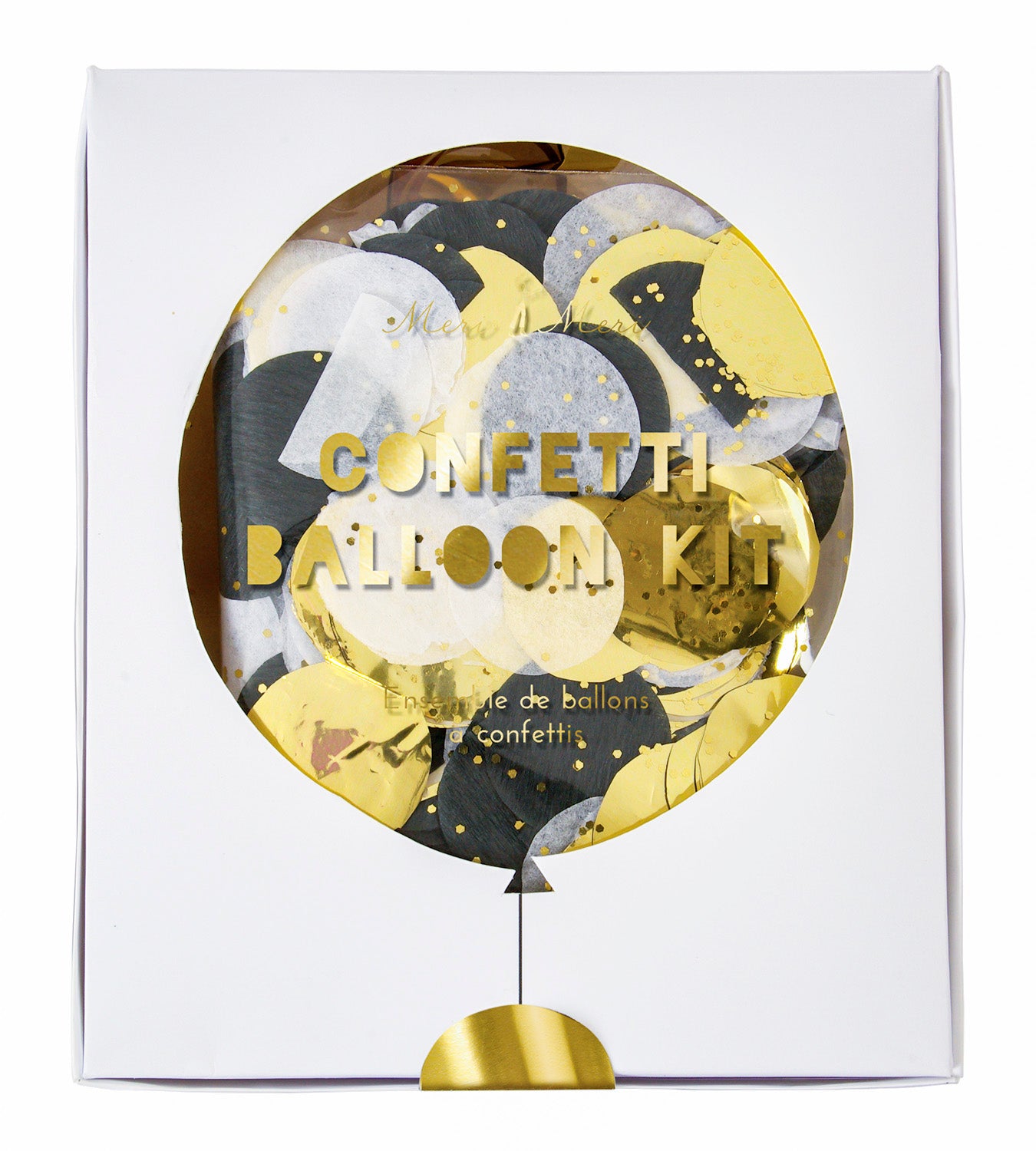 Kit de Globos con Confetti Metálico Gigante (8 Piezas)